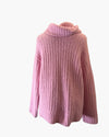 Maeve chunky pink knit XS