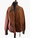 Zara brown bomber jacket Size small