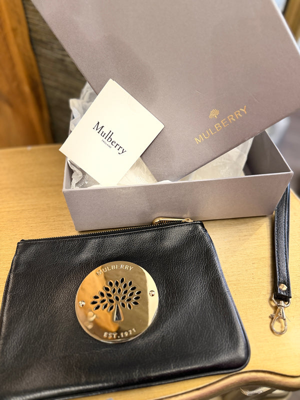 Mulberry Daria pouch black