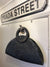 Black Moon Straw Handbag Tote