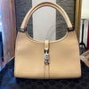 Gucci vintage beige leather handbag
