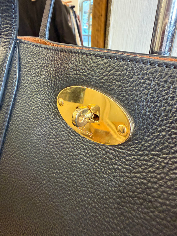 Mulberry Black Bayswater tote
