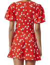 Beds and Bridge coral silk dress size 12