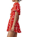 Beds and Bridge coral silk dress size 12