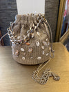 Russell and Bromley Shell summer handbag