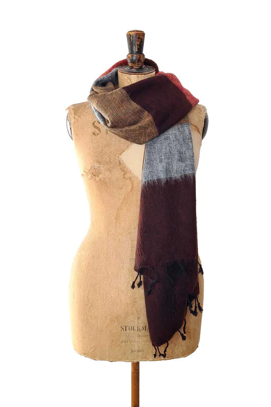 Curious Yak Wool scarves