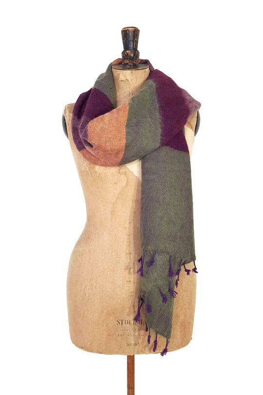 Curious Yak Wool scarves
