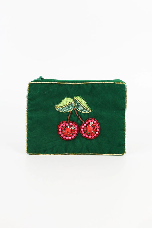 My Doris Vintage red cherry coin purse