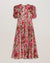 Ted baker pink floral dress size 12