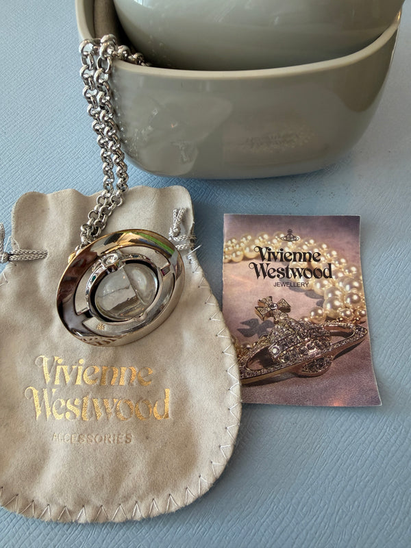 Vivienne Westwood large orb long necklace