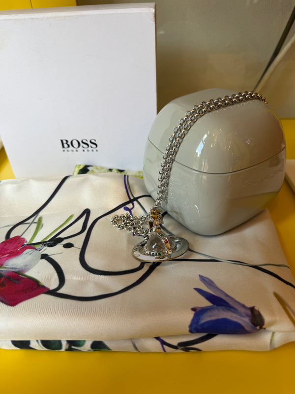 Vivienne Westwood large orb long necklace