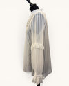 River island white pleated shirt Size 10
