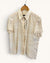 Burberry cream linen shirt size 10