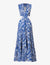ME+EM Blue Paisley Print Maxi Dress Size 14