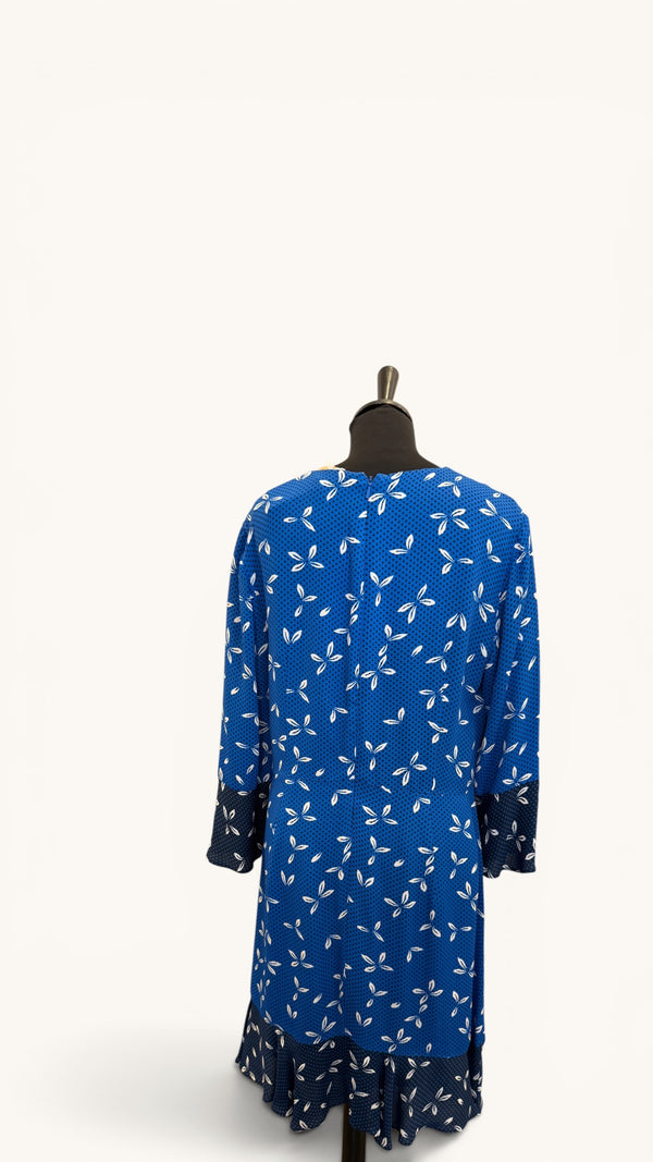 Whistles blue dress size 14