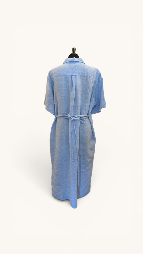 Gant Chambry blue linen dress 12