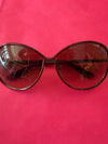 Tom Ford Iris Dark Brown & Gold Sunglasses
