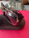 Tom Ford Marissa Black & Gold Sunglasses