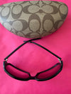 Coach Samantha Black Sunglasses