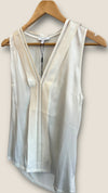 Reiss White Vest Top Size S CWE4