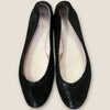 Sole Bliss Luna Black leather print ballet pumps 38.5