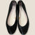 Sole Bliss Luna Black leather print ballet pumps 38.5