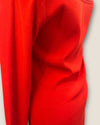 Marccain red knitted dress size 12