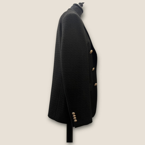 Balmain black blazer size 52 Mens