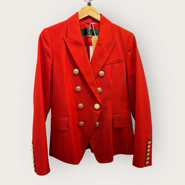 Holland cooper red blazer size 12