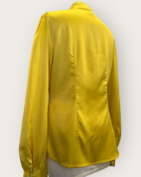 Hawes and Curtis yellow blouse size 14