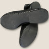 Sole Bliss Luna Black leather print ballet pumps 38.5