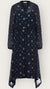 Phase Eight navy/gold dress Size 12