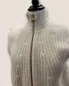 Barbour Cream knitted gillet size 12