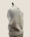 Barbour Cream knitted gillet size 12