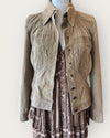 Dolce and gabana camel cord jacket size 40