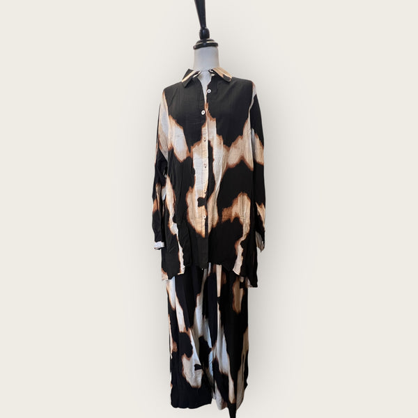 Chilli and charm cow print co-ord One size