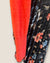 Lily and Lionel navy floral skirt size Large