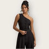 Club London black one shoulder top 8