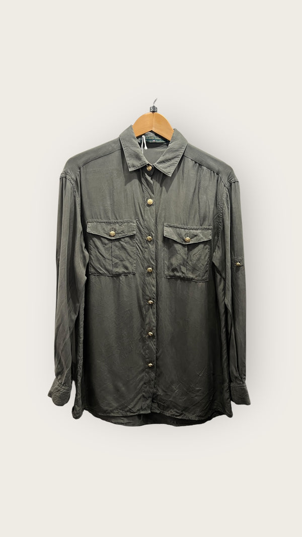 Holland cooper khaki shirt size small