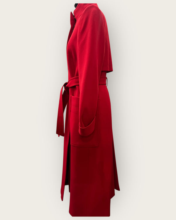 Jasper conran red long coat Size 12