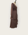 ASOS damson Chiffon dress size 10