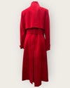 Jasper conran red long coat Size 12