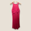 Oasis pink pleated dress size 14