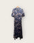 Monsoon blue mix dress size 14