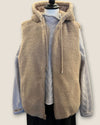 The White Company natural Gillet size 12