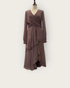 ASOS damson Chiffon dress size 10