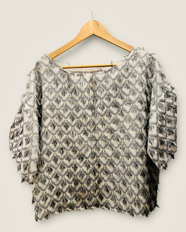 Jovonna fringe top size S/M