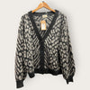 Hush animal grey cardigan Size Small