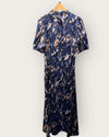 Monsoon blue mix dress size 14