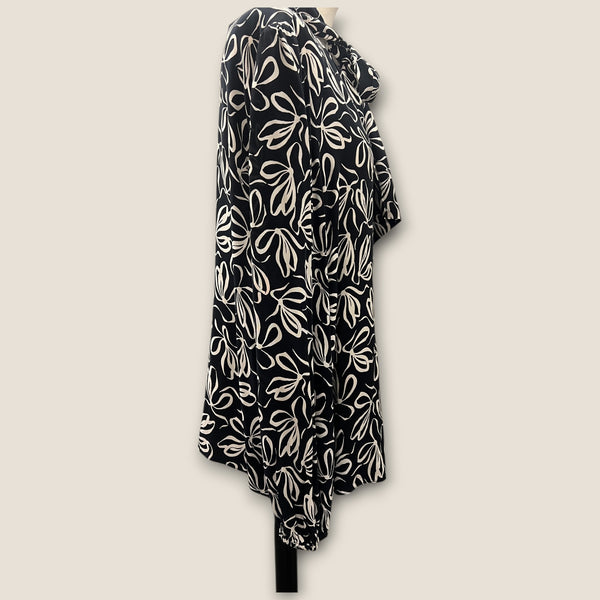 Ted Baker black/white floral blouse 4 (14)